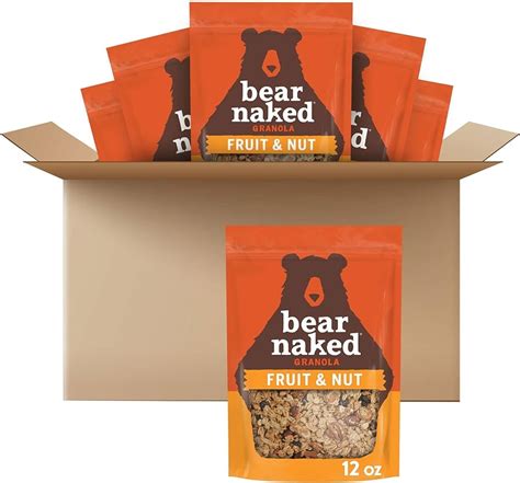 Bear Naked Granola Cereal, Breakfast Snacks with Protein,。